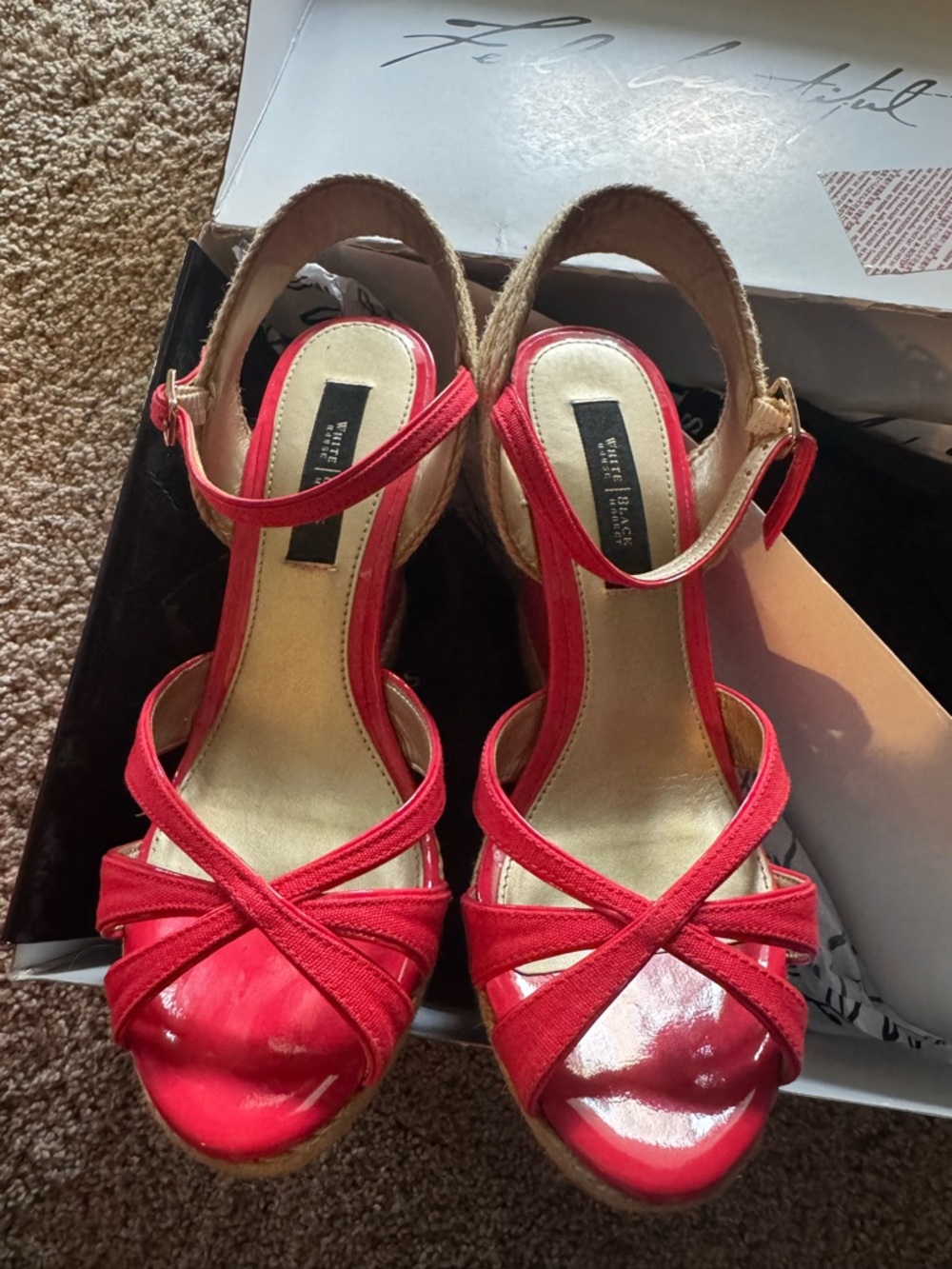 White House Black Market Wedges